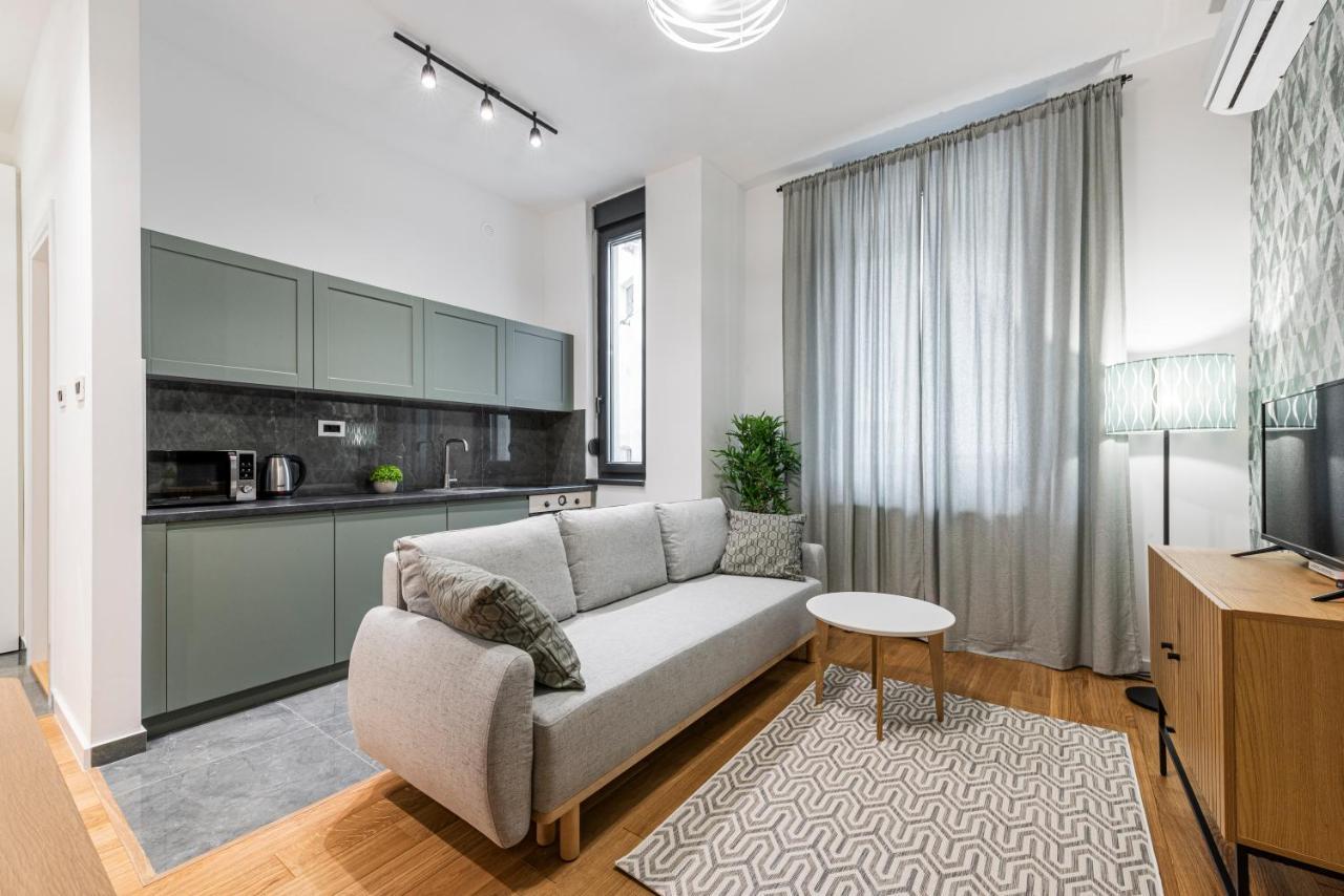 Vertigo One Bedroom Apartment-Free Private Parking Novi Sad Bagian luar foto