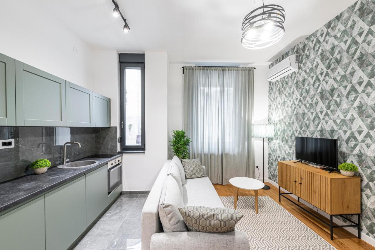 Vertigo One Bedroom Apartment-Free Private Parking Novi Sad Bagian luar foto